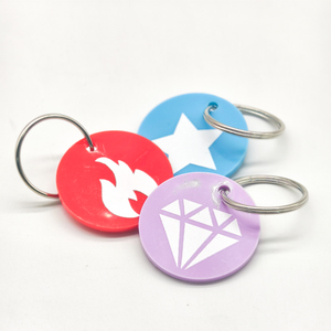 Tùy chỉnh không thấm nước NFC phương tiện truyền thông xã hội Google <span class=keywords><strong>Keychain</strong></span> <span class=keywords><strong>RFID</strong></span> <span class=keywords><strong>epoxy</strong></span> keyfob - Product Image 2