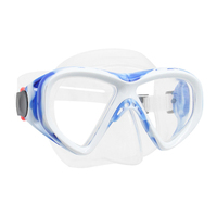 Aquadive Nouveau Design Masque de Plongée à Lentilles Enduites UV Faible Volume Masque de Plongée Libre Snorkeling Scuba Swim Mask Underwater Sports Diving Mask