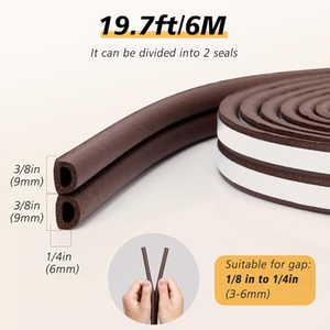 Bande d'étanchéité pour cadre de porte, coupe-vent, imperméable, insonorisante, disponible en modèles en stock et prend en charge la personnalisation des bandes d'étanchéité EPDM - Product Image 3