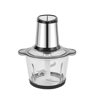 Điện máy xay thịt tự động máy Chopper Mincer 2L 3L hộ gia đình Điện đáp ứng máy điện Máy xay thịt trong nước sử dụng