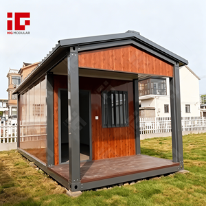 <span class=keywords><strong>Casa</strong></span> Contenedor de Techo Triangular de 20 pies/40 pies, Mini Vivienda Residencial con Dormitorio, Baño, Cocina y Cuarto de Herramientas, Fabricada en China - Product Image 1