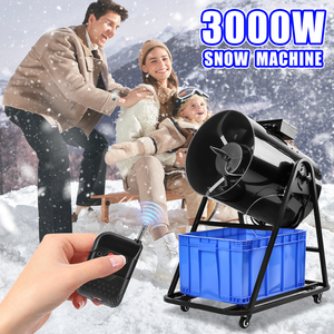 Grande machine à neige électrique 3000W Easenex PD-SN3000 Garantie 1 an AC 110-220V Contrôle manuel Polyéthylène+Métal - Product Image 2