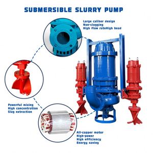 Wear Resistant Heavy Duty Sewage Sludge <b>Pump</b> Electric <b>Submersible</b> Mud <b>Pump</b> for Pond Dredging Industrial Use - Product Image 4