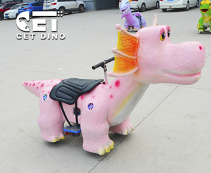 Scooter <span class=keywords><strong>El</strong></span>éctrico Personalizable de 24V con Diseño de Dinosaurio <span class=keywords><strong>Dragón</strong></span> Occidental para Parques Infantiles, Centros Comerciales y Zonas de Entretenimiento - Product Image 6