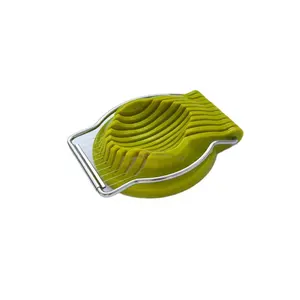 Hot Sales Manual Plastic Gekookt Ei Slicer Egg Cutter