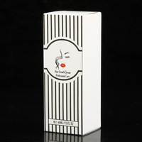 Emballage écologique personnalisé 12ml, 50 pièces, couvercle en carton, pour cosmétiques, emballage de parfum
