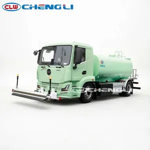 รถบรรทุกฉีดน้ำทำความสะอาดไฟฟ้า Chengli 12.2 ลูกบาศก์เมตร 4*2 สำหรับรดน้ำถนนและลดฝุ่น - Product Image 1