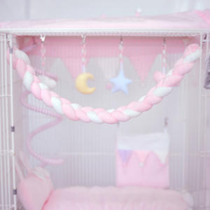 Support pour cage à oiseaux corde d'escalade jouets accessoires exercice hamac balançoire <span class=keywords><strong>furet</strong></span> jouets - Product Image 2