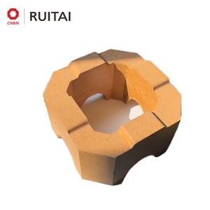 Bloques de ladrillo de arcilla de fuego de magnesia fundida sin cromo de alta calidad, hornos MGO de mullita de alúmina, refractario de soldadura de corte personalizable - Product Image 5