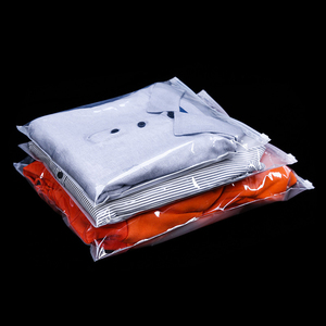 Sacos plásticos com zíper para empacotamento, estojo recarregável para zíper, bolsas plásticas para armazenar o suéter - Product Image 2