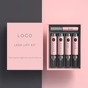 Kit de lifting des cils 5-8min OEM vente en gros ensemble de lifting des cils sans acide thioglycolique crème liquide Preming cils lotions - Product Image 1