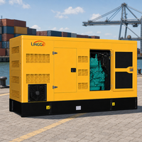 Groupe électrogène diesel super silencieux Parkins 125 kVA 100 kW triphasé 400 V 50/60 Hz avec ATS pour centre de données