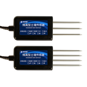 เซ็นเซอร์วัดความชื้นในดิน อุณหภูมิ ความชื้น ค่า pH NPK ความเค็ม ปริมาณเกลือ สำหรับการเกษตรอัจฉริยะในฟาร์ม - Product Image 2