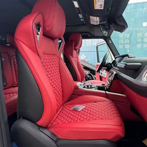 Kit Interior Deportivo G Wagon G900, Fundas de Asiento Delanteras de Esponja y Cuero para <span class=keywords><strong>Mercedes</strong></span> <span class=keywords><strong>Clase</strong></span> G W463 W464 W465 - Product Image 6