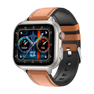 Montre connectée <span class=keywords><strong>TK17</strong></span> 1,91 pouce pour homme, bracelet métallique, ECG/PPG/appel Bluetooth, 380 mAh, suivi de santé, étanche IP68, calendrier - Product Image 5
