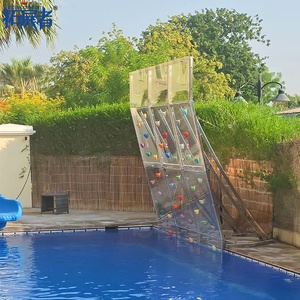Mur d'escalade <span class=keywords><strong>aquatique</strong></span> de luxe en acier inoxydable avec cristaux pour villa privée et complexe haut de gamme - Product Image 2