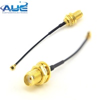 Mini PCI UFL SMA dişi konnektör anten WiFi Pigtail kablo ipx'den SMA RG178 uzatma kablosu 15CM