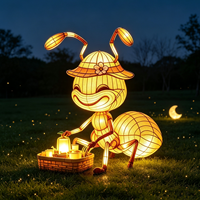 Lampes solaires décoratives pour animaux, lumières créatives pour jardin, allée, cour, paysage, parcs, festivals
