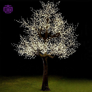 Elegant Outdoor PVC <b>LED</b> Cherry Blossom <b>Tree</b> <b>Light</b> for Garden Park Plaza Wedding Festival Scenic <b>Lighting</b> Display for Sale - Product Image 2