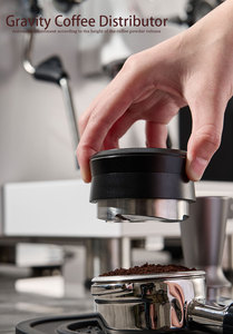 Minimalist Round Eco-Friendly Tea and Coffee Tools Portable Stainless Steel Gravity Distributor - Product Image 2