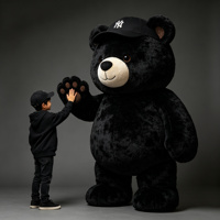 Ours en peluche géant, jouet en peluche doux et moelleux, ours en peluche personnalisé pour cadeau de la Saint-Valentin