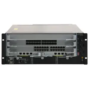 HW से 3 स्लॉट कोर इंटरफेस कार्ड ईथरनेट नेटवर्क स्विच के विभिन्न प्रकार का समर्थन करता है एकत्रीकरण स्विच S7703 PoE SWC02BAKN001