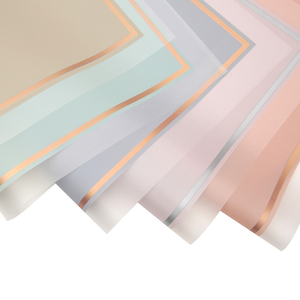 Manufacturer Wholesale Waterproof material Paper matte rose Flower Wrapping Paper