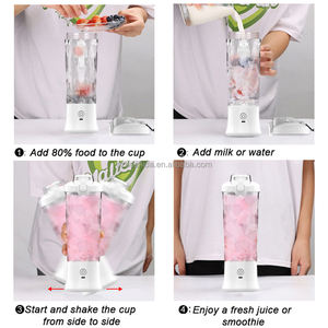 <span class=keywords><strong>Black</strong></span> <span class=keywords><strong>Friday</strong></span> : Cadeau idéal, le mixeur portable 3-en-1 et votre propre boutique de smoothies nomade. Offre limitée, achetez-le maintenant ! - Product Image 6