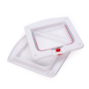 Porte <span class=keywords><strong>pour</strong></span> animaux de compagnie grande taille, écologique et résistante aux intempéries, <span class=keywords><strong>pour</strong></span> chats, protégez votre maison des éléments atmosphériques grâce à la technologie de <span class=keywords><strong>puce</strong></span> électronique - Product Image 3