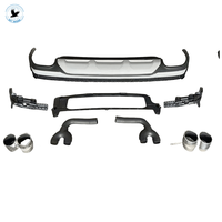 Le kit carrosserie SQ7 pour AUDI Q7 4MB 4MG comprend des grilles de pare-chocs avant embouts d'échappement diffuseur arrière
