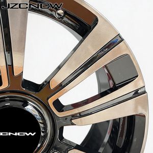 JZCNCW Nuevas Llantas Forjadas Personalizadas de 1 Pieza y 21 Pulgadas, 5x112, 5x114.3, 5x120, 5x130 mm, para Wraith, Cullinan, RS, M3/M4, X5, F15, Model 3, Y, S - Product Image 4