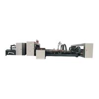 Machine entièrement automatique à grande vitesse de colle et de couture de dossier pour la boîte de carton/carton pliant la machine de couture de collage