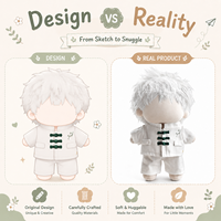 Vêtements de poupée personnalisés en gros OEM/ODM pour tenues de poupées BJD en coton