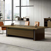 Ensemble de bureau de conférence ergonomique convertible moderne avec des tailles petites et grandes