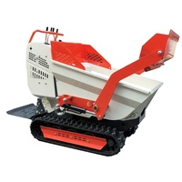 Schnelle Lieferung Mini Track Dumper 800kg 1000kg Mini Dump Truck Elektro Crawler Mini Dumper