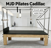 Table de Pilates Cadillac Trapeze en bois massif de marque MJD OEM, robuste et de qualité supérieure, pour les clubs de fitness commerciaux de grande envergure