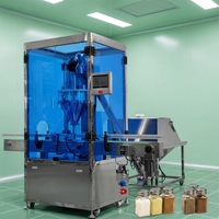 Machine de remplissage automatique à vis sans fin pour poudres (maïs, farine, épices, piment, sel, condiments) et conditionnement en conserve, capacité 20g