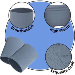 2025 2pcs Custom Cooling Sports <b>Headband</b> 3 Inch Elastic Wrist Sweatband Imprinted Logo Text Dry Grip Damping Ice Silk Color - Product Image 3