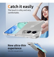 Casing HP Grosir Mewah Transparan Bahan TPU, Pelindung Anti Benturan untuk iPhone Duo