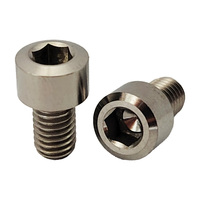 Baut Titanium GR5 M5*8mm Harga Pabrik Baut Kepala Bulat Hex Socket Laris Manis Sekrup Kepala Cap Hex Dalam