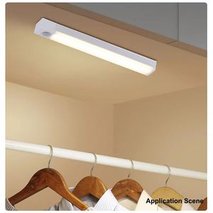 Wholesale Wireless Rechargeable LED Motion Sensor Night Light Touch Control Portable <b>Battery</b> <b>Operated</b> USB Charging Plastic Smart - Product Image 4
