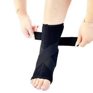 Prix usine Échantillons gratuits Orthèse de cheville médicale Compression respirante Entorse Récupération de la douleur Protection de la cheville Enveloppes réglables - Product Image 1