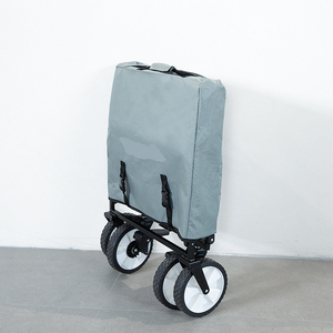 Chariot pliable extérieur jardin parc utilitaire enfants wagon chariot de plage portable camping pliable chariot pliant chariot de Sport de jardin - Product Image 3