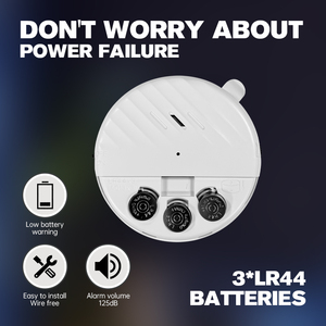 Precio de fábrica Ventana remota Sensor magnético Alarma 125Db Fuerte antirrobo Vibración Sistema de alarma de puerta de casa con sirena - Product Image 6
