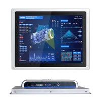 Tablette PC industrielle robuste à écran tactile Intel Core I3/I5/I7 32 Go de RAM IP65 Châssis industriel tout-en-un intégré Win7/8/10/Linux