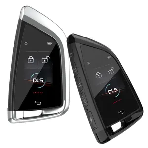Schnelle Lieferung Wiederauf ladbarer Touchscreen Smart LCD Autos chl üssel mit 4 physischen Tasten