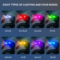 Nouvelles lumières stroboscopiques LED sans fil Kevanly Drl182, haute luminosité, télécommande, 8 couleurs, USB, avion, voiture, moto, vélo, drone