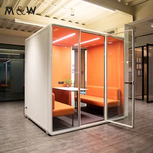 M & W Office Room Sofás De Couro Reclinável Bonito Luxo Sofá Recepção Área Cabine De Reunião Sofá Moderno Set Móveis