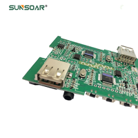 ISO9001 3000 ㎡   1-28L PCB Printed Board Laminasi Tekanan Rendah Fabrikasi OEM dengan Pengujian Keandalan