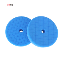 6 pouces 150 mm bleu moyen DA tampon de polissage double Action mousse de polissage voiture détails éponge tampon